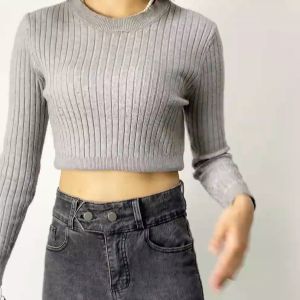 1K Celana Panjang Highwaist Straight Jeans Stretch Women Fashion P592 Celana Denim HW dengan 2 Kancing Kekinian Long Pants Celana Jeans Wanita