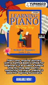 LEARNING PIANO THE EASY WAY METHOD BOOK FOR BEGINNERS REVISED EDITION - By CARMELITA V. JOSE