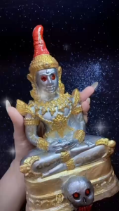 Thai Amulet 紅眼帕嬰金身 Red Eye Phra Ngan Statue