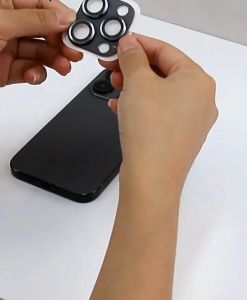 Natural Titanium Metal Armor Camera Protector for IPhone 15 14 13 12 11 Pro Max 14 15 Plus 12 13 Mini Tempered Glass Lens Protection Accessories
