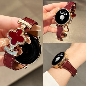 สายนาฬิกาผู้หญิง UST Huawei GT5 GT5Pro GT4 สายหนังใหม่แบบแม่เหล็ก สายนาฬิกาแบบพกพาที่สวมใส่สบายสำหรับฤดูใบไม้ผลิและฤดูร้อน