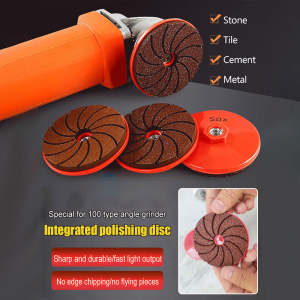 Integrated Grinding Disc Angle Grinder Sand Pad Diamond Sand Chamfering Cutting Grinding Polishing Tile Trimming Polishing Disc