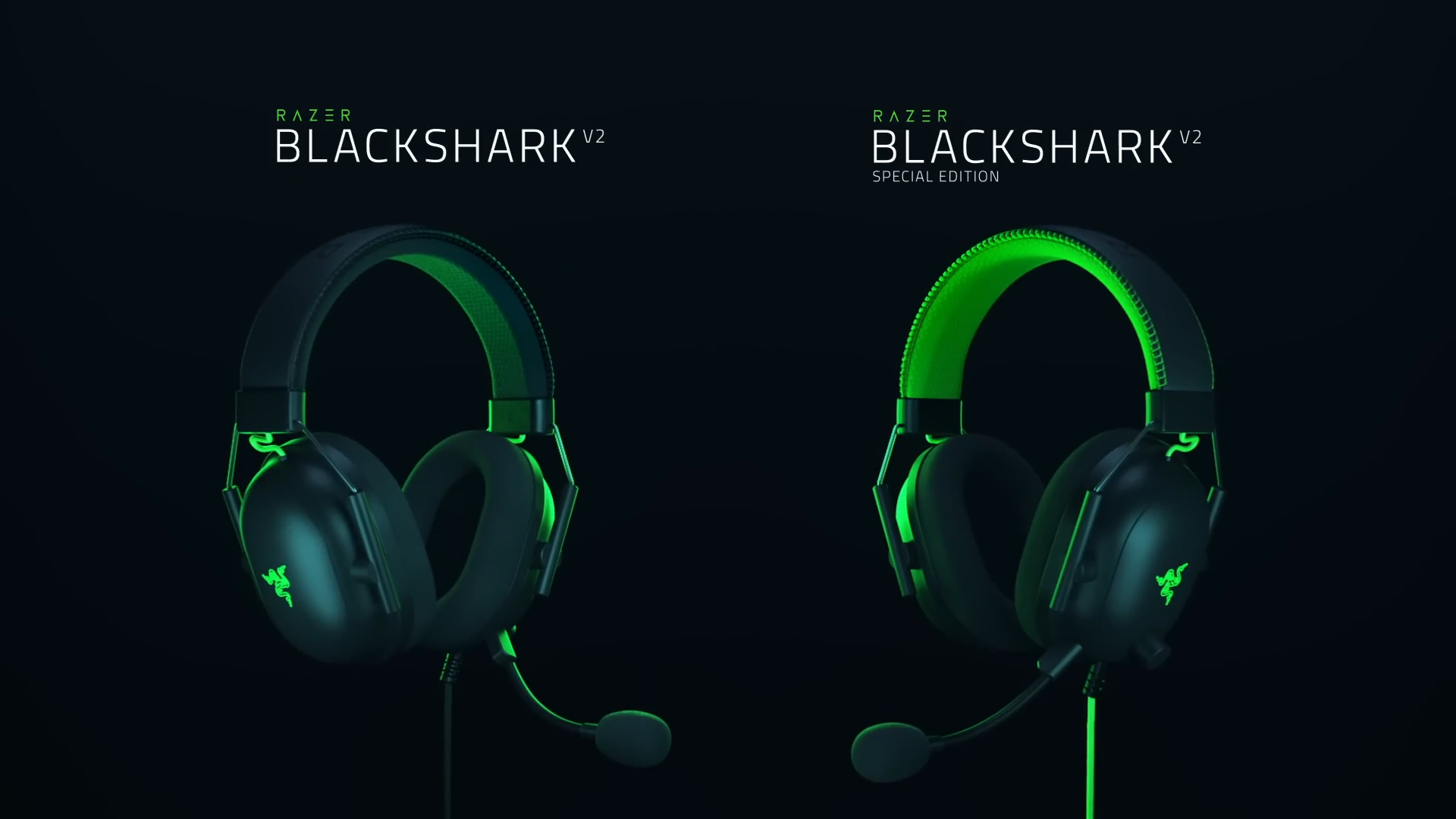 RAZER BlackShark V2 Multi-Platform Wired Esports Headset with HyperClear Cardioid Mic With USB Sound Card Gaming Headphones