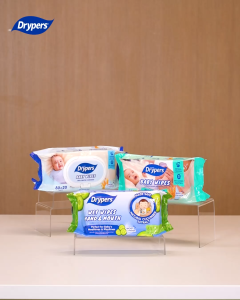 [Bundle of 3] Drypers Baby Wet Wipes Fragrance/Fragrance Free (30s)