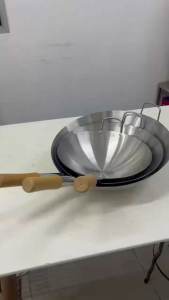 GVW Kuali Non Stick Kuali Honeycomb Original Kuali Stainless Steel Frying Pan Frying Pan Non Stick