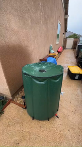 Collapsible Rainwater Barrel Water Drum With Cover Faucet Water Tank Storage Folding Water Storage Tank Water Drum Container  For Courtyard Garden Car Washing