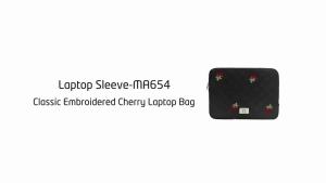 Cute Laptop Bag 13 14 15 16 Inch for MacBook Air Pro Computer Pouch for Lenovo Huawei HP Soft Quilted Laptop Sleeve for Women