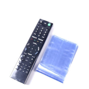 100pcs Universal Remote Control Heat Shrink Film Protective for Video TV Air Condition Clear Dust-proof Cover Bag