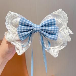 ENEN | Lace Big Bow Headwear Hair Accessories