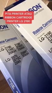 Epson LQ 2190 LQ 2180 Original | Ribbon Cartridge - Pita Printer - Dot Matrix Printer - Pita Passbook