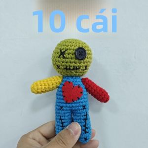 10 Món Đồ Chơi Búp Bê Voodoo Kinh Dị Ma Ám Bằng Sợi Đồ Chơi Giảm Stress Đồ Trang Trí Halloween Quà Tặng Hài Hước Cho Tiệc Tùng