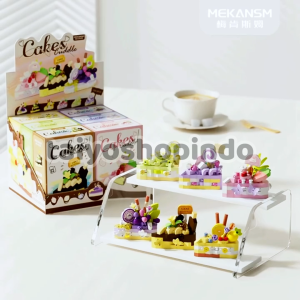 TAIYO Building Block Cakes Cuddle Slice Cup Kue Bakery Pastry Bricks Blok Puzzle Dekorasi Mainan