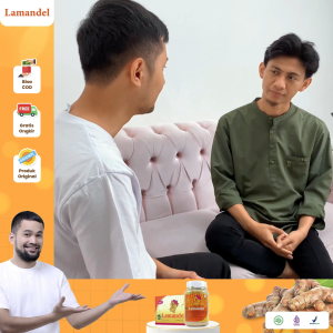 LAMANDEL BOTOL - Minuman Herbal Atasi Amandel Radang dan Sakit Tenggorokan 200gr