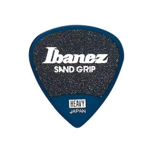 ปิ๊กกีตาร์ IBANEZ Grip Wizard Sand Grip PA16HSG | 1.0mm | Polyacetal | Short Teardrop | แท้ญี่ปุ่น | น้ำเงิน