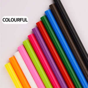 glue stick plastic glue stick hot melt glue 11mm 7mm high tack home use coloured hot melt glue stick stick glue