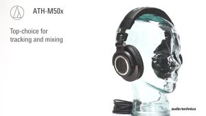Audio Technica ATH M50X High Definition HIFI Headphones Professional Closed-Back Studio Monitoring