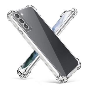 Transparent Silicone Square Shockproof Phone Case For Samsung Galaxy S25 S24 S23 FE Plus Ultra A55 A35 A25 A15 A54 A34 A24 Cover