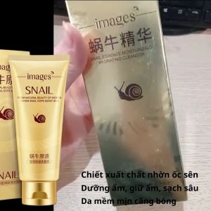 Sữa rửa mặt chiết xuất tơ tằm trắng IMAGES 50g