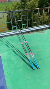 Joran Pancing Tegek Ogawa Mamberamo 270 300 360 450 Action 6H Kaku Kuat bahan carbon ruas panjang