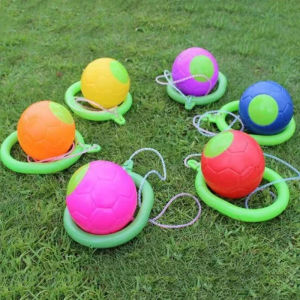 Colorful Children’s Jumping Ball Skip Ball Outdoor Fun Toys Swing Ball Balance Hop Classical Skipping Toy