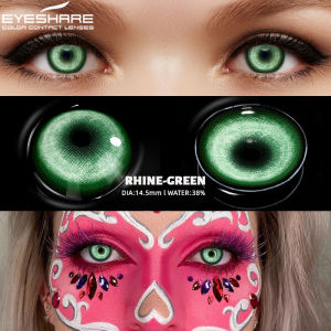 EYESHARE Halloween New Color Contact Lenses Blue Cosplay Anime Contact Red Lenses Purple Eyes Contact Pink Beauty Makeup Lenses