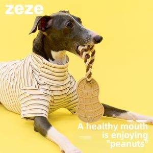 ZEZE | Durable Entertaining Pet Teething Toy for Small and Medium Dogs