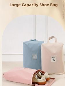 Waterproof Dustproof Portable Shoe Storage Bag for Outdoor Sports Fitness Travel Climbing Swimming Shoe Bag Accessories
