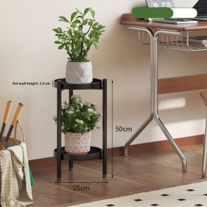 Modern Iron Plant Stand Living Room Floor Style Bougainvillea Rack Balcony Potted Succulent Plant Tray Stand Home Decor