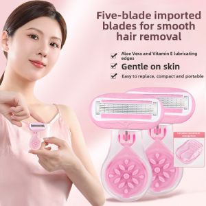Womens Body Hair Removal and Intimate Trimming Razor