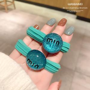 Dây Buộc Tóc Bằng Vải Khăn Bóng Dongda Gate Mới Cho Trẻ Em Dây Buộc Tóc Đàn Hồi Không Gây Hại Cho Tóc Dây Buộc Tóc Đuôi Ngựa Cao Cấp