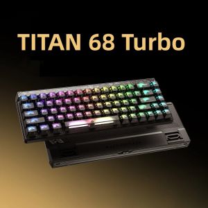 Bàn Phím Cơ Học Từ Tính FGG Madlions TITAN68 Turbo Kích Hoạt Nhanh 0.001mm Độ Trễ 0.08ms Hỗ Trợ Game Esports 8K Hotswap Dùng Cho Máy Tính Để Bàn & Laptop