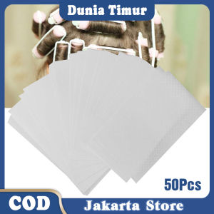 50 Pcs Kertas Isolasi Untuk Pewarna Rambut Dapat Digunakan Kembali Foam Sheet 15 X 42 CM