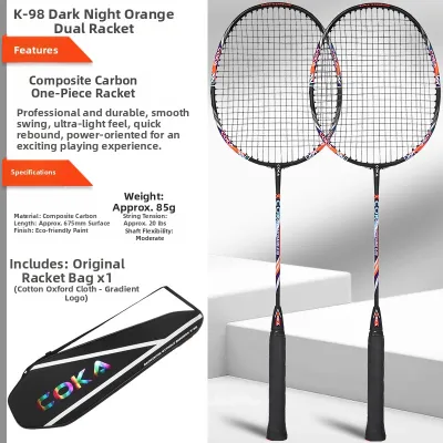 Durable Ultra-light Carbon Fiber Badminton Racket