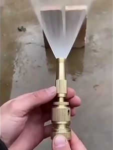 KOVEX Muti-purpose Universal Adjustable Car Wash Water Gun with 10/15 Meters Hose Garden High Pressure Brass Sprayer Wand Straight Copper Spray Hose Nozzle Garden Tool 【COD】