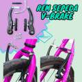 Rem Sepeda V-Brake Rem Japit Vbrake Sepeda Anak Sampai Dewasa Bahan Steel. 