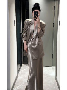 SHANGSHA | Autumn Powerful Charm Stylish High-class Formal Occasion Commuter Little French Dress