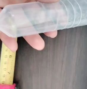 หลอดบรรจุน้ำเชื้อสุกร สีใส ขนาด 100 ml. บรรจุ  100 ชิ้น/แพ็ค ราคา 550 บาท