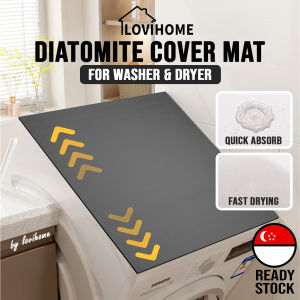 SG Washing Machine Diatomite Mat Washer Dryer Anti Slip Dust Cover Kitchen Cabinet Protector mats