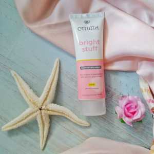 Emina Bright Stuff Moisturizing Cream 20 mL - Pelembab Wajah Cerah Glowing Anti Kusam