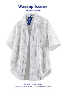 Áo Sơ Mi Tay Ngắn Vintage Tie Dye