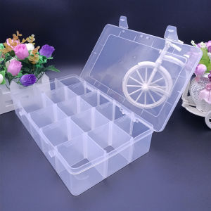 Large Size 15 Grids Transparent Detachable Plastic Storage Box: A Comprehensive Guide