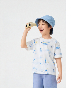 Purcotton | Cool Comfortable Short Sleeves Boys T-Shirt