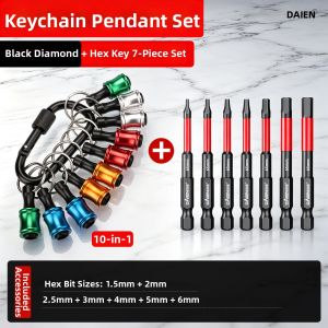 DAIENGONGJU | Quick Conversion Storage Tool Keychain 6.35mm