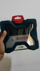Bosch 33 pcs pieces X-Line Set Mata Bor + Mata Obeng Variasi / Bosch