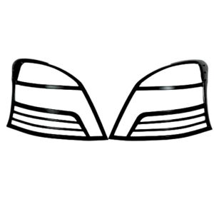 Garnish Lampu Belakang Mobil Yaris Lama 2007-2011 & Cover Garnis Hitam