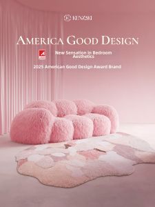 KENZAKI | Pink Soft Moss Feel Rug