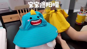 Little Yellow Duck Kids Sun Hat Summer Cool Hat for Girls Boys Beach Bucket Hat UV Protection Cap for Baby Toddler