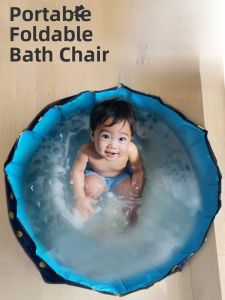 Foldable Baby Bath Tub Swimming Bucket No Installation Required Portable Bathing Basin Household Baby Bath Barrel Waterproof Fabric