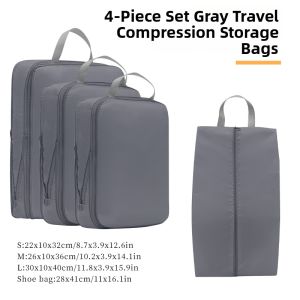 Travel Clothing Storage Bag Set 7pcs