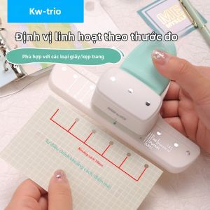 KW-TRIO | Máy Đục Lỗ Nhiều Lỗ cho Sổ 4mm Đường Kính Lỗ